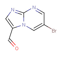 865156-67-8 6-bromoimidazo[1,2-a]pyrimidine-3-carbaldehyde chemical structure