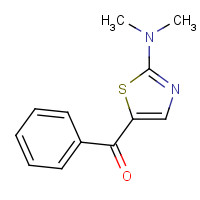 129865-58-3 [2-(dimethylamino)-1,3-thiazol-5-yl]-phenylmethanone chemical structure