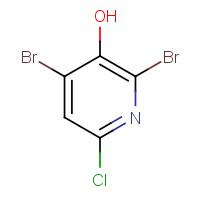 1232433-08-7 2,4-dibromo-6-chloropyridin-3-ol chemical structure
