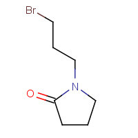 145159-62-2 1-(3-bromopropyl)pyrrolidin-2-one chemical structure