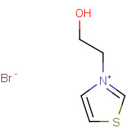 103768-99-6 2-(1,3-thiazol-3-ium-3-yl)ethanol;bromide chemical structure