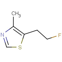 75848-79-2 5-(2-fluoroethyl)-4-methyl-1,3-thiazole chemical structure