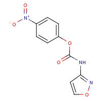 861881-01-8 (4-nitrophenyl) N-(1,2-oxazol-3-yl)carbamate chemical structure