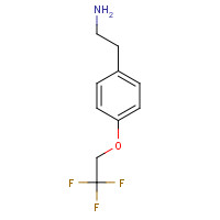 170015-96-0 2-[4-(2,2,2-trifluoroethoxy)phenyl]ethanamine chemical structure