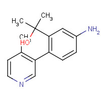 1357094-76-8 2-[5-amino-2-(4-methylpyridin-3-yl)phenyl]propan-2-ol chemical structure