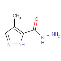 94447-15-1 4-methyl-1H-pyrazole-5-carbohydrazide chemical structure