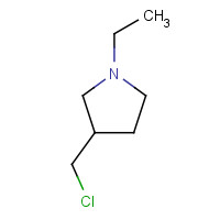 98338-34-2 3-(chloromethyl)-1-ethylpyrrolidine chemical structure