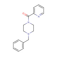 39640-15-8 (4-benzylpiperazin-1-yl)-pyridin-2-ylmethanone chemical structure