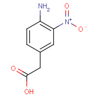 116435-82-6 2-(4-amino-3-nitrophenyl)acetic acid chemical structure