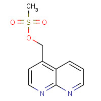 1539311-21-1 1,8-naphthyridin-4-ylmethyl methanesulfonate chemical structure