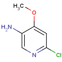 1256805-54-5 6-chloro-4-methoxypyridin-3-amine chemical structure