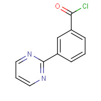 892502-11-3 3-pyrimidin-2-ylbenzoyl chloride chemical structure
