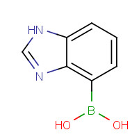 499769-95-8 1H-benzimidazol-4-ylboronic acid chemical structure
