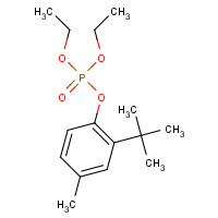 952665-30-4 (2-tert-butyl-4-methylphenyl) diethyl phosphate chemical structure