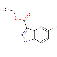 1016-36-0 ethyl 5-fluoro-1H-indazole-3-carboxylate chemical structure