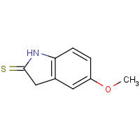 73424-96-1 5-methoxy-1,3-dihydroindole-2-thione chemical structure