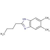 82326-43-0 2-butyl-5,6-dimethyl-1H-benzimidazole chemical structure