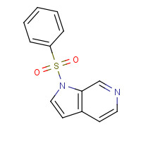 867034-27-3 1-(benzenesulfonyl)pyrrolo[2,3-c]pyridine chemical structure
