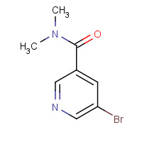 292170-96-8 5-bromo-N,N-dimethylpyridine-3-carboxamide chemical structure