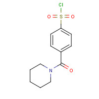 881005-35-2 4-(piperidine-1-carbonyl)benzenesulfonyl chloride chemical structure