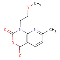 1253792-09-4 1-(2-methoxyethyl)-7-methylpyrido[2,3-d][1,3]oxazine-2,4-dione chemical structure