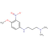 1225672-08-1 N-(4-methoxy-3-nitrophenyl)-N',N'-dimethylpropane-1,3-diamine chemical structure