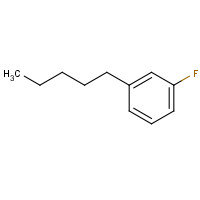 28593-13-7 1-fluoro-3-pentylbenzene chemical structure
