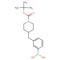1177559-77-1 [3-[[1-[(2-methylpropan-2-yl)oxycarbonyl]piperidin-4-yl]methyl]phenyl]boronic acid chemical structure