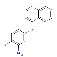 769961-40-2 2-amino-4-quinolin-4-yloxyphenol chemical structure