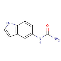 13114-66-4 1H-indol-5-ylurea chemical structure