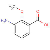 861306-04-9 3-amino-2-methoxybenzoic acid chemical structure