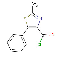 380899-52-5 2-methyl-5-phenyl-1,3-thiazole-4-carbonyl chloride chemical structure