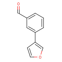 263349-18-4 3-(furan-3-yl)benzaldehyde chemical structure
