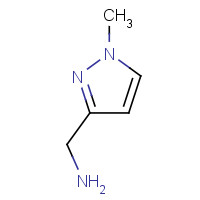 612511-81-6 (1-methylpyrazol-3-yl)methanamine chemical structure