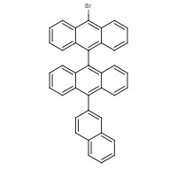 1172087-81-8 9-bromo-10-(10-naphthalen-2-ylanthracen-9-yl)anthracene chemical structure