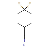 922728-21-0 4,4-difluorocyclohexane-1-carbonitrile chemical structure