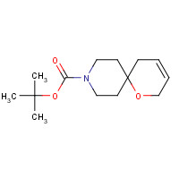 374795-40-1 tert-butyl 1-oxa-9-azaspiro[5.5]undec-3-ene-9-carboxylate chemical structure