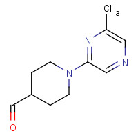 906352-82-7 1-(6-methylpyrazin-2-yl)piperidine-4-carbaldehyde chemical structure