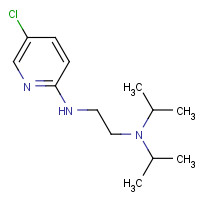 75308-62-2 N-(5-chloropyridin-2-yl)-N',N'-di(propan-2-yl)ethane-1,2-diamine chemical structure