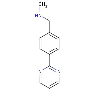 886851-48-5 N-methyl-1-(4-pyrimidin-2-ylphenyl)methanamine chemical structure