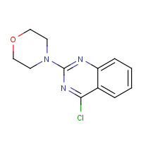 39216-67-6 4-(4-chloroquinazolin-2-yl)morpholine chemical structure