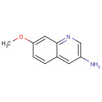 87199-83-5 7-methoxyquinolin-3-amine chemical structure