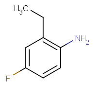 331763-37-2 2-ethyl-4-fluoroaniline chemical structure