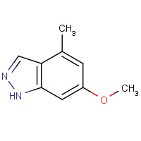 885521-36-8 6-methoxy-4-methyl-1H-indazole chemical structure