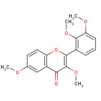 103430-01-9 2-(2,3-dimethoxyphenyl)-3,6-dimethoxychromen-4-one chemical structure