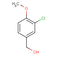 14503-45-8 (3-chloro-4-methoxyphenyl)methanol chemical structure