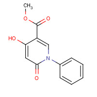 80421-15-4 methyl 4-hydroxy-6-oxo-1-phenylpyridine-3-carboxylate chemical structure
