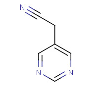 1000564-45-3 2-pyrimidin-5-ylacetonitrile chemical structure