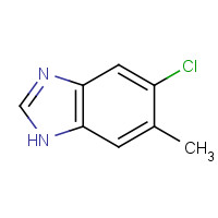 109943-02-4 5-chloro-6-methyl-1H-benzimidazole chemical structure