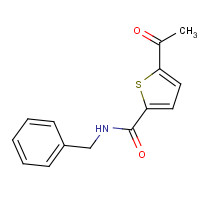 862698-91-7 5-acetyl-N-benzylthiophene-2-carboxamide chemical structure